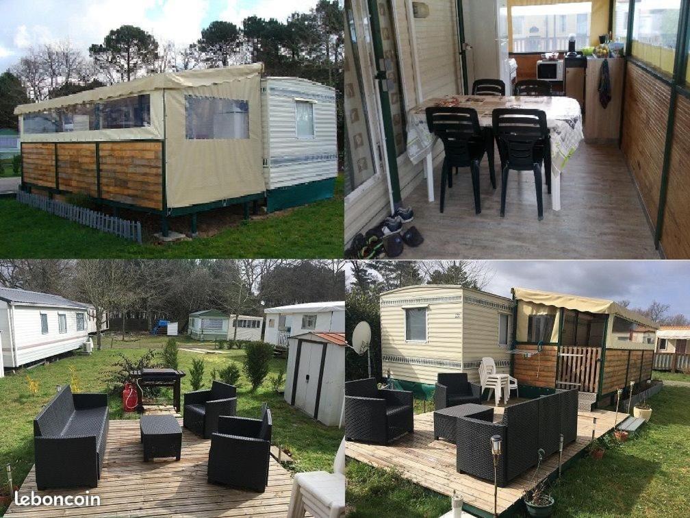 Mobilhome Bien Equipe Et Climatise Mimizan-Plage Exterior foto
